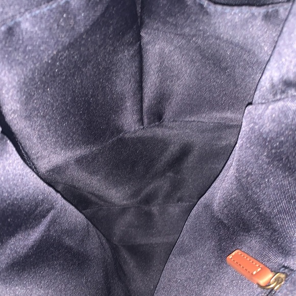 The SAK Riviera Navy Blue/White Crochet Shoulder Bag Purse NWOT - Picture 11 of 11